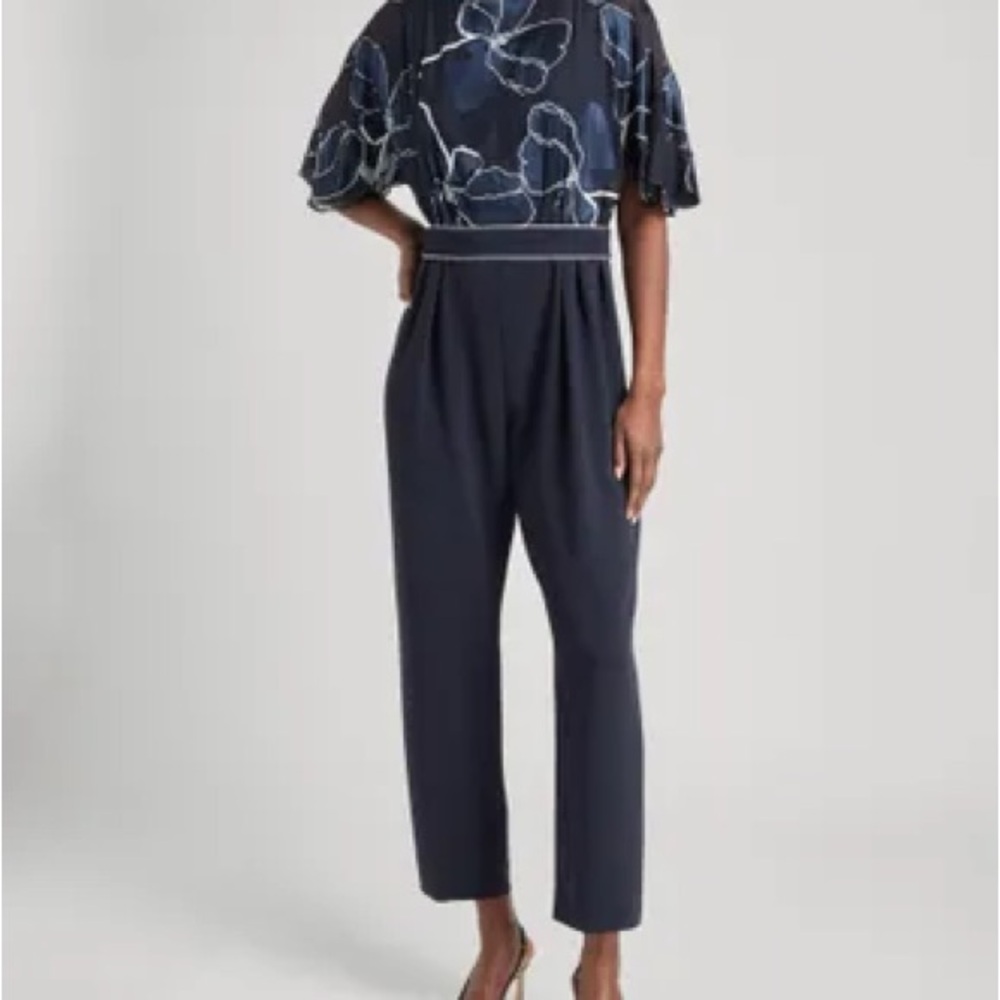 Elegant Navy Jumpsuit